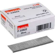 Makita Gauge Brad Nails 1,6x25mm F-33922  2000 pcs.