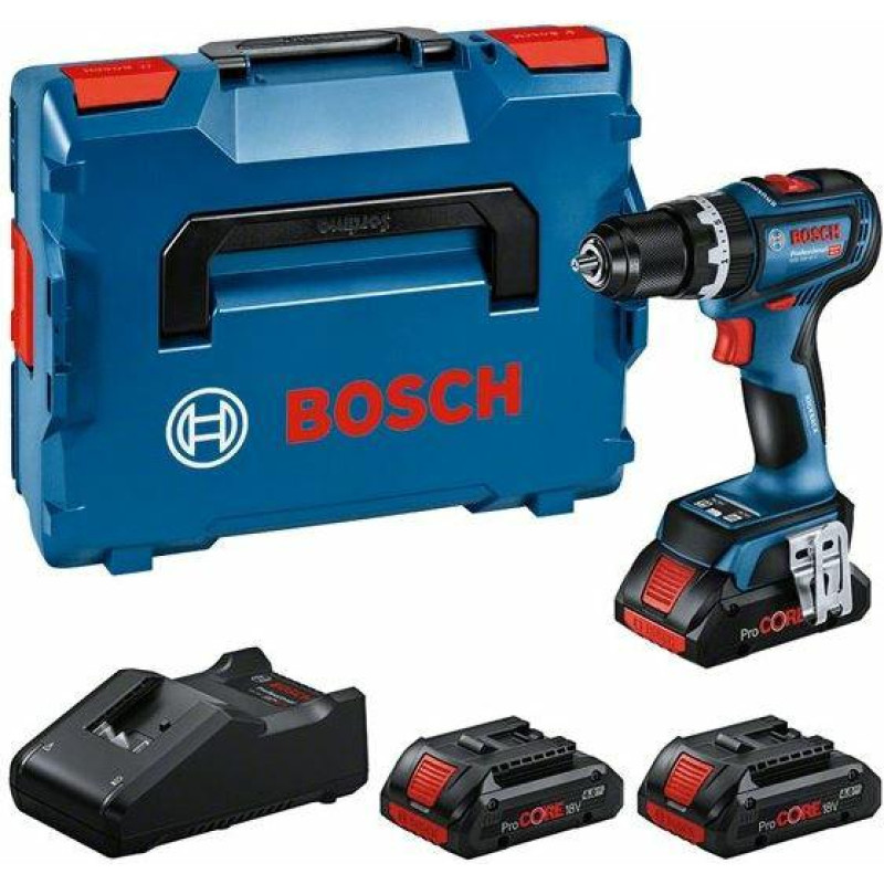 Bosch WKRĘTARKA UDAROWA GSB 18V-90 C 3xPC4,0Ah 64/36Nm LB