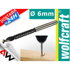 Wolfcraft WIERTŁO - FREZ HSS 90 x 6mm