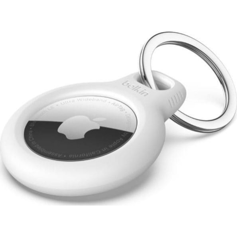 Belkin Key Ring for Apple AirTag, white F8W973btWHT
