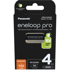 Eneloop 1x4 Panasonic Eneloop Pro Micro 930mAh AAA Ni-MH    BK-4HCDE/4BE