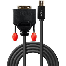 Lindy CABLE MINI DP TO DVI 2M/BLACK 41952 LINDY