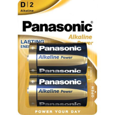 Panasonic 1x2 Panasonic Alkaline Power Mono D LR 20