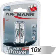 Ansmann 10x2 Ansmann Lithium Micro AAA LR 03 Extreme