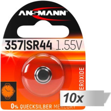 Ansmann 10x1 Ansmann 357 Silveroxid SR44