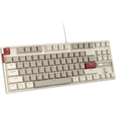 Magegee MK-STAR wired keyboard (retro white-gray)