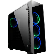 Chieftec Case|CHIEFTEC|SCORPION II|MidiTower|Not included|ATX|MicroATX|MiniITX|Colour Black|GL-02B-OP