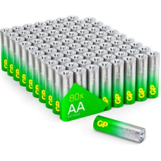 Gp Batteries 1x80 GP Super Alkaline AA Mignon Batteries Blister 03015AS80