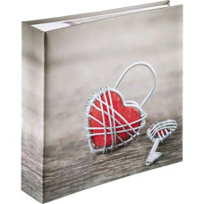 Hama Memo Rustico      22,5x22,5 200 Photos 10x15 MetalHeart 2168