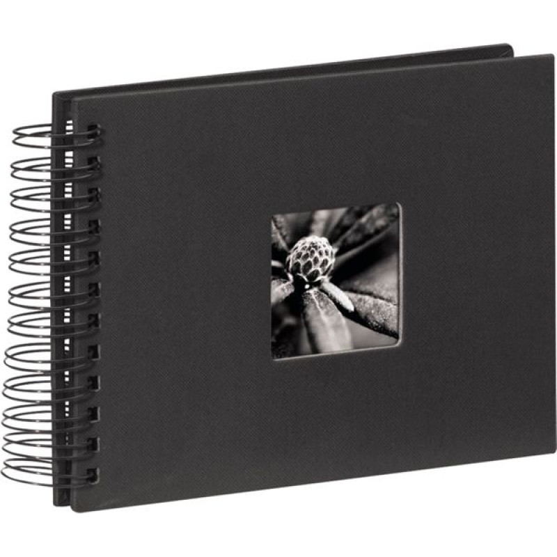 Hama Fine Art  Spiral black 24x17 50 black Pages 90150