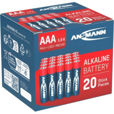 Ansmann 1x20 Ansmann Alkaline Micro AAA LR 03 red-line Box