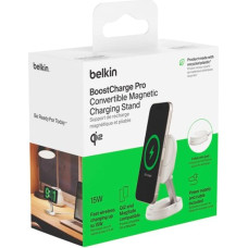 Belkin BOOST Charge Pro Qi2 15W magnetic Charger whi. WIA008vfWH