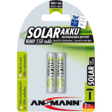 Ansmann 1x2 Ansmann maxE NiMH rech.bat. Micro AAA 550 mAh SOLAR