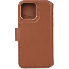 Decoded Leather Detachable Wallet for iPhone 15 Pro Tan