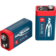 Ansmann 1x2 Ansmann Alkaline 9V-Block red-line