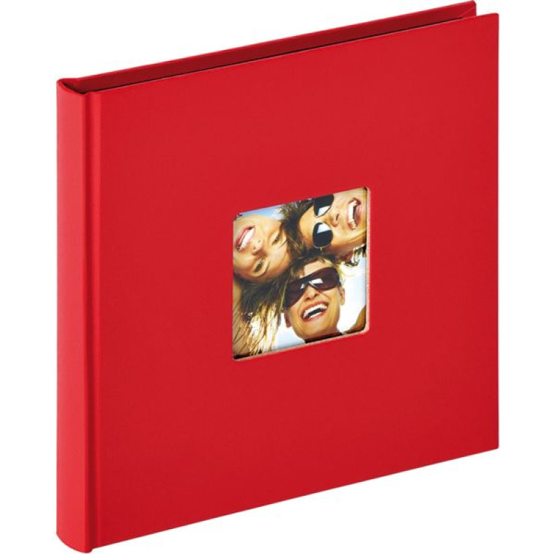 Walther Fun red 18x18 30 black Pages Buch FA199R