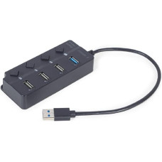 Gembird I/O HUB USB3 4PORT/UHB-U3P1U2P3P-01 GEMBIRD