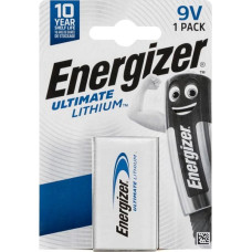 Energizer Ultimate Lithium 9V Block 1-Blister