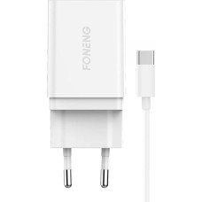 Foneng Fast charger Foneng 1x USB K300 + USB to USB-C cable