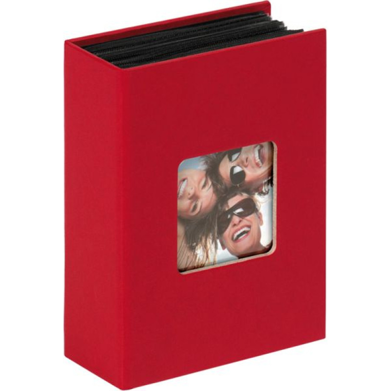 Walther Fun red 10x15 Mini Album for 100 Photos MA357R