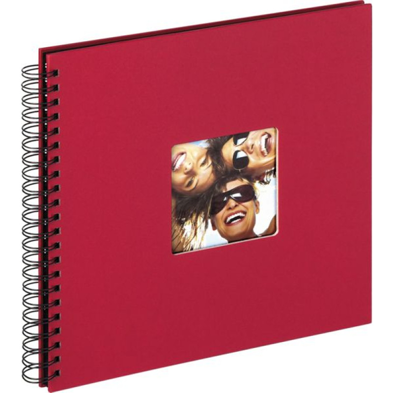 Walther Fun red Spiral 30x30 50 black Pages SA110R