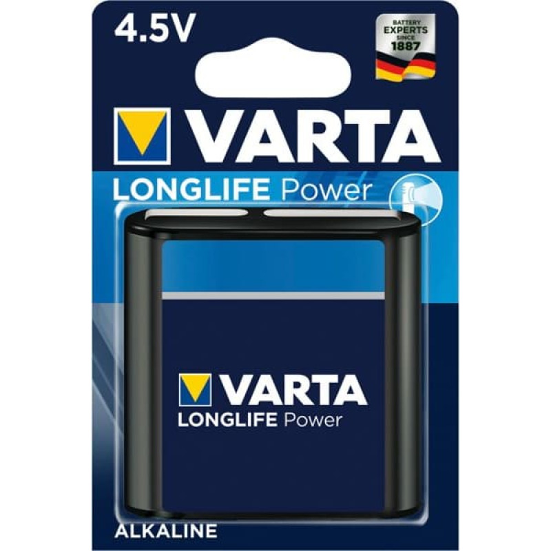 Varta 10x1 Varta Longlife Power 3LR12 4,5V block          PU inner box