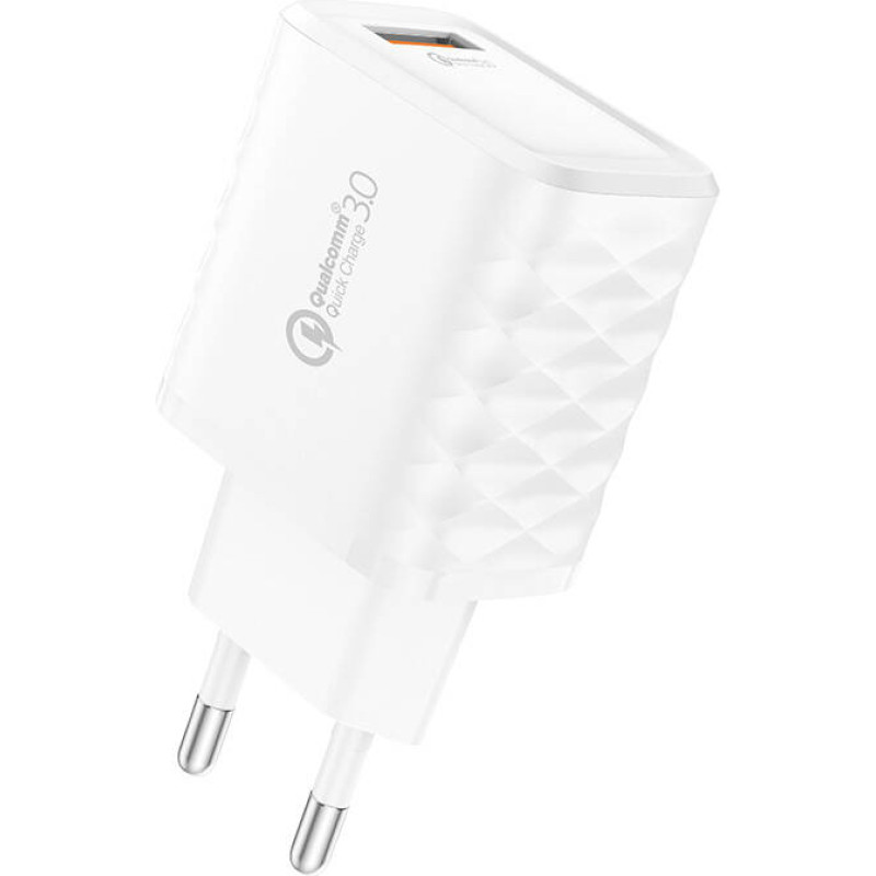 Foneng EU54 USB-A, 3A mains charger (White)