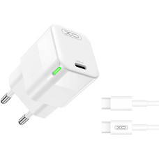 XO Wall charger XO CE06, 30W, USB-C, with cable UBS-C