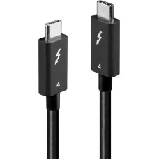 Lindy Thunderbolt 4 cable, 40 Gbit/s, passive (black, 1 meter)