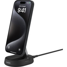 Belkin BOOST Charge Pro Qi2 15W magn.Charg.Stand bl. WIA008btBK