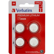 Verbatim 20x4 Verbatim CR 2025 Lithium battery 49532