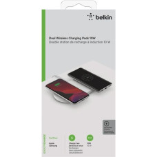 Belkin Helkin BOOST Charge wirel. Dual 2x10W Pad+PwrSup. wht. WIZ002vfH