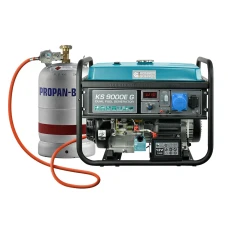 LPG/Petrol generator 6000W KS 9000E G, KONNER & SOHNEN